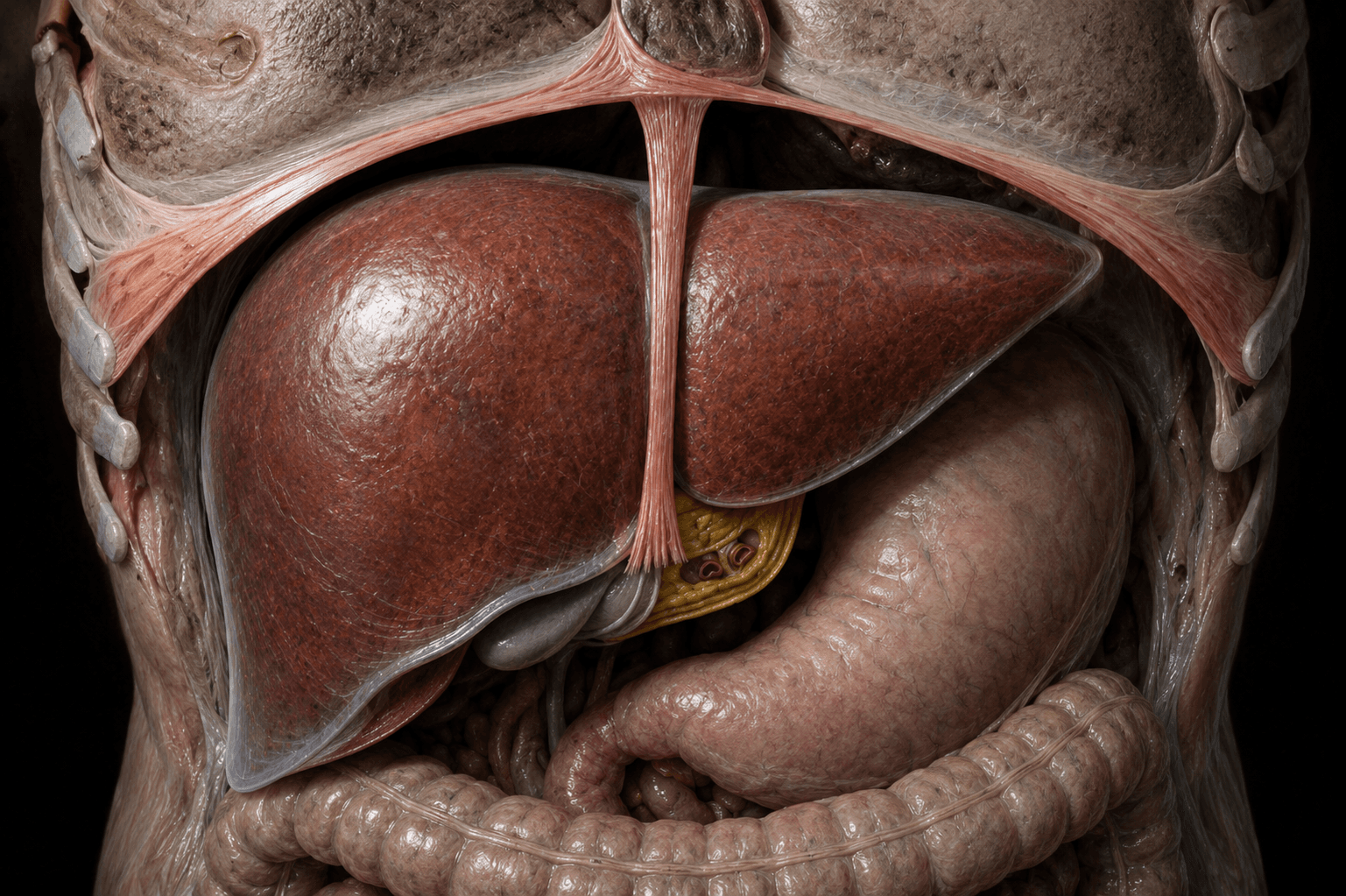 Lever — Anterior view